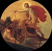 Karl Briullov Phoebus Driving his chariot oil